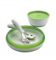 OXO Tot 4-Piece Feeding Set, Greeness